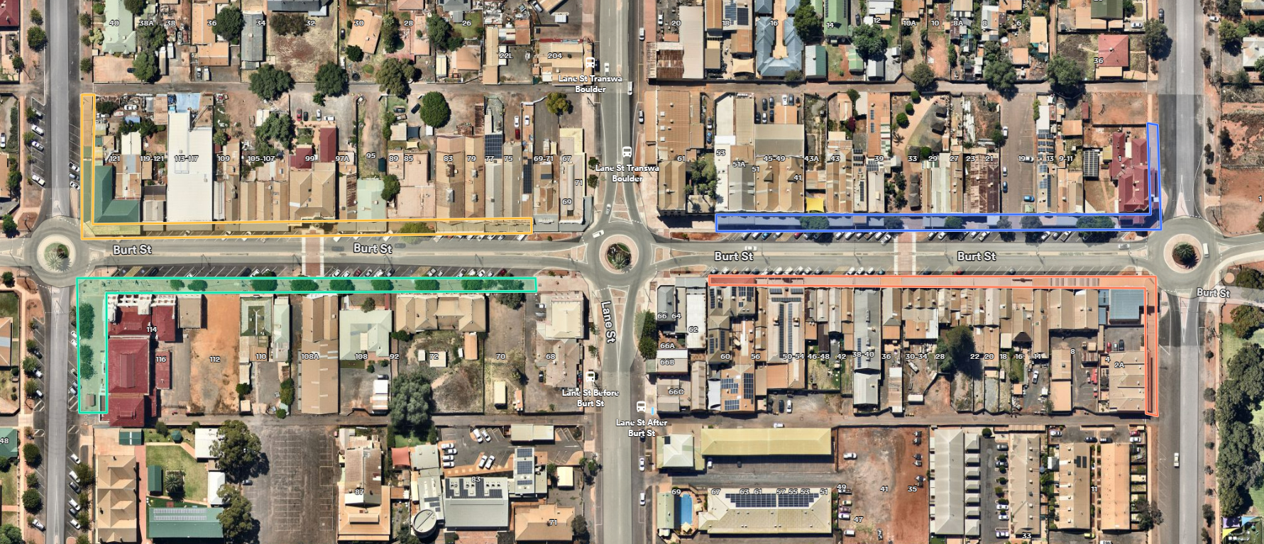 Boulder Map of Works